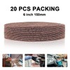 Kcmell 20PCS 150mm Mesh Sanding Discs 100 Grit, 6 Inch