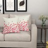 Valentines Day Pillow Covers 18x18 Inch Pink Love Heart Throw