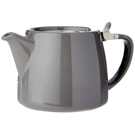 Forlife Stump Teapot 530 mL, 18 Oz., Grey
