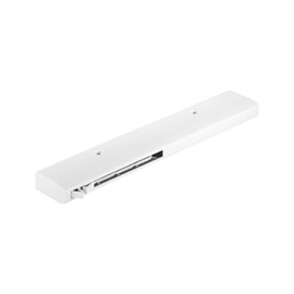 Smuso CD retraction damping for sliding doors, end position damper with self-closing for doors, door damping for door leaf weight 80 kg, plastic grey, 1 piece, soft-closing damping for sliding door