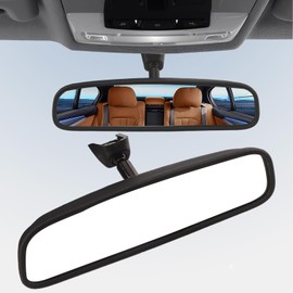 Rear View Mirror Assembly for Hyundai & KIA 2010-2022 KIA Forte Koup Optima K5 Rio Sorento Soul,Sportage Hyundai Elantra Tucson Veloster Santa Fe Equus Kona OEM 851013X100
