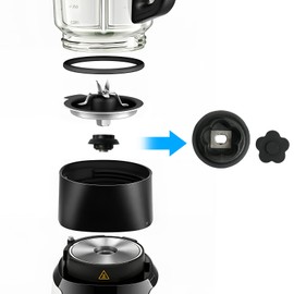 Godneei 2 x Spare Parts for Clutch Guide Gears Compatible with Monsieur Cuisine Accessories, Silvercrest Kitchen Machine Replacement Parts