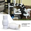 Midline Valve PVC Inline Check Valve for Backflow Prevention 3/4''