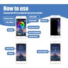 A-DIGISHUO RGB 2M Smart LED Light Strip 5050LED 60LEDs IP65