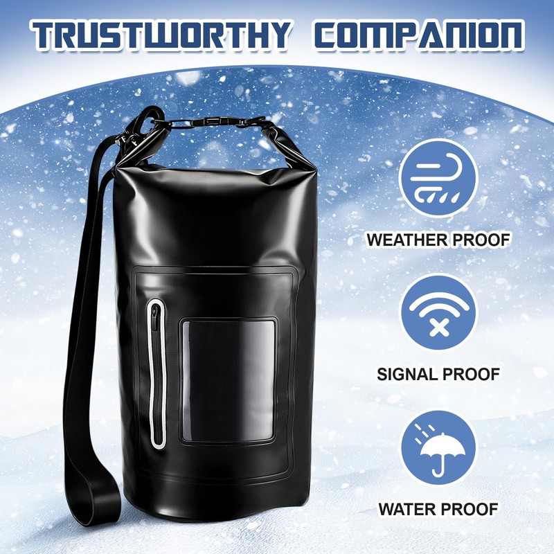 Shinylin 15 L Waterproof Faraday Dry Bag 500d Shield Bag