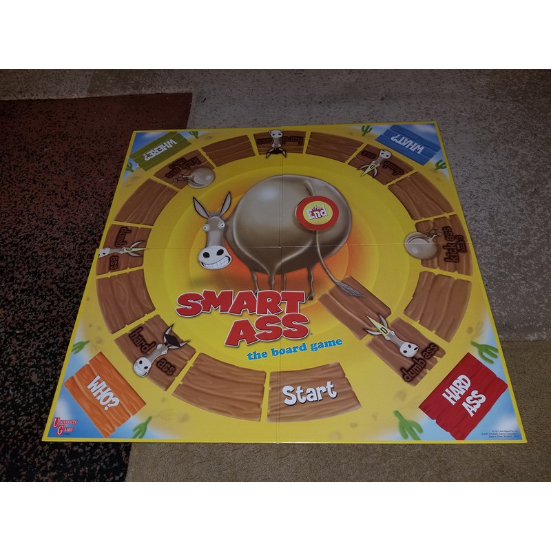 University Games Smart Ass Trivia Board Game for 2 or