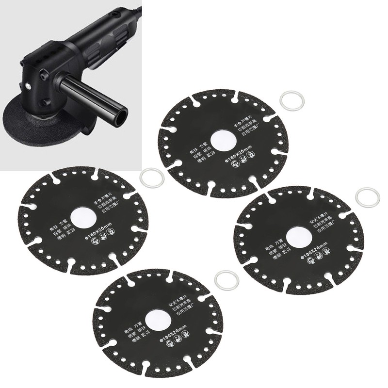 10pcs Angle Grinder Saw Blade Flat Emery Multifunctional Cutting Saw