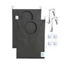 VERADOME Hanging Laundry Hamper Bag – Space-Saving Dirty Clothes Storage
