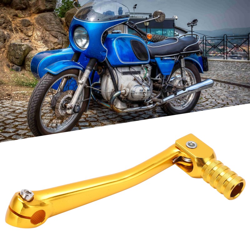 Motorcycle Kick Starter Lever Pedal Sensitive CNC Aluminium Universal Motorbike