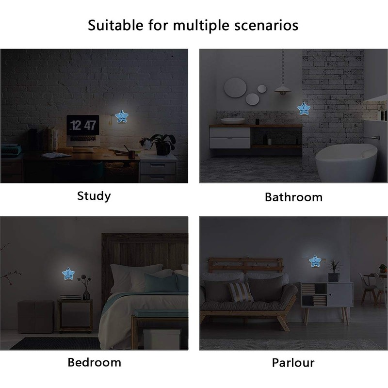 Lámpara LED de luz nocturna con sensor de atardecer a