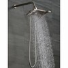 HEAD New "Bright Showers" Multi Function Rain Brushed Nickel Shower