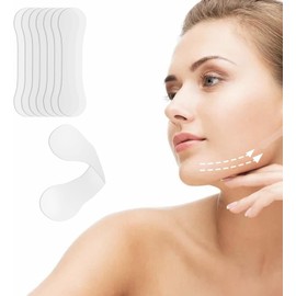 Parches Faciales V-Line Para Levantamiento Y Cuidado Del Rostro Levantamiento y Cuidado del Rostro, Adhesivos Tensoriales, Para Músculos Faciales y Mentón, Lifting Natural Diario,100 Piezas