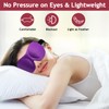 UHBYJM 6Pcs Sleep Mask for Side Sleeper,3D Eye Mask for