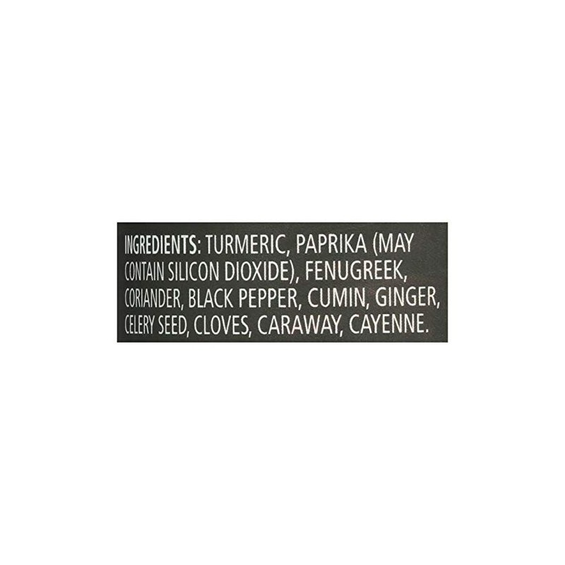 Frontier Curry Powder Spice - Salt - Free Blend -