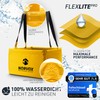 NORVOX Outdoor Folding Bowl - 15 L - Yellow Foldable