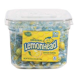 Lemonhead® Hard Candy Tub - Edibles - 150 Pieces