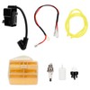 Gardening Chainsaw Ignition Coil Air Filter Kit Replacement Fit for
