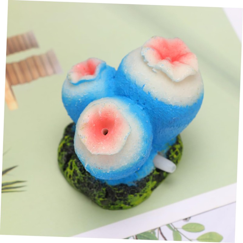 BESPORTBLE Elegant Bubble Decoration Fish Tank Ornament Aquarium Plant Sculpture