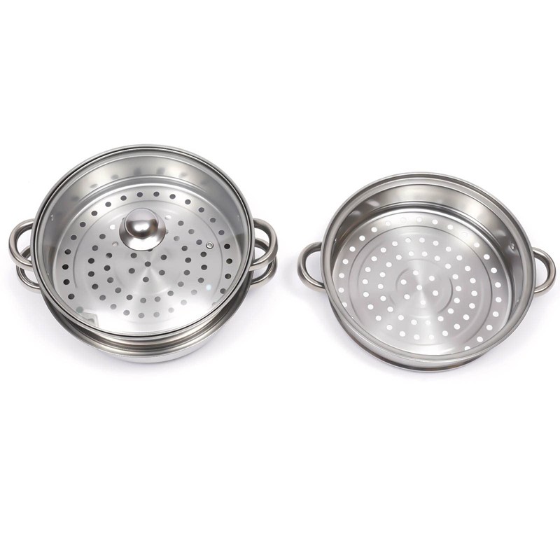 FIPINIXK Three-Layer Steamer Pot for Cooking Multipurpose Vegetable Steamer Stainless