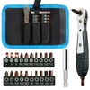 BAKESHU Mini Ratchet Screwdriver Set, Right Angle Screwdriver 1/4 inch,Short