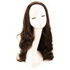 Bombshell Hair Extensions 3/4 Half Head Hair Piece 24 inches