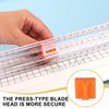 5 PCS Orange Trimmer Replacement Blades, Paper Cutters Tool, for