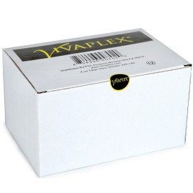 Vivaplex, 12, Clear, 4 oz Glass Bottles, with Lids