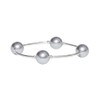 Made As Intended - Silver Crystal Pearl Blessing Bracelet, Regular