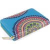 styleBREAKER 02040149 Women's Small Purse with Colourful Mandala Ornament Pattern,