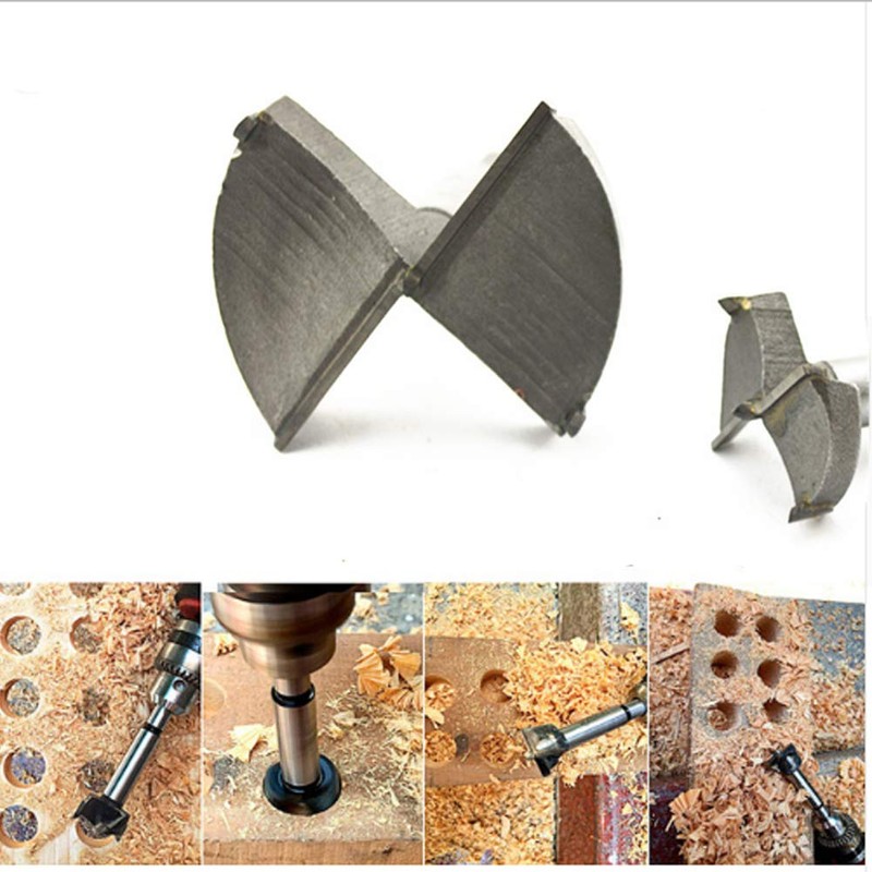 Aolex 6-Piece Forstner Bit Set, Router, Milling Heads with Centring