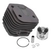 48mm Cylinder Piston Kit Cylinder Piston Circlip Set Garden Chainsaw