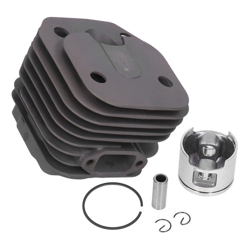 48mm Cylinder Piston Kit Cylinder Piston Circlip Set Garden Chainsaw