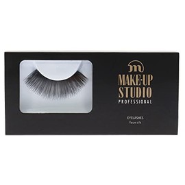 Make-Up Studio Professional Amsterdam Make-Up Eyelashes 12 - Create An Enchanted Look - Provides Extra Volume And Length - Charming Appearance And Skin-Friendly Texture - Bright Color - 1 Pair
