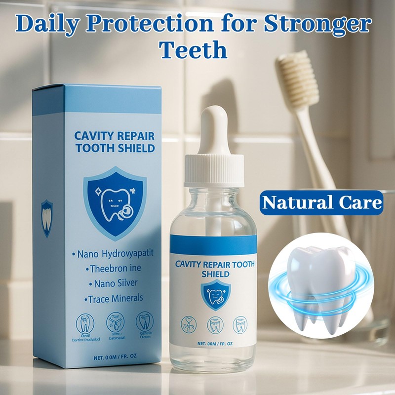 Nudenta Odontic Repair, Cavity Healing Tooth Armor Liquid, Nano Hydroxyapatite