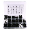 ANCLLO 435 Pcs Plastic Car Push Button Rivets for 90