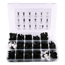 ANCLLO 435 Pcs Plastic Car Push Button Rivets for 90 Percent of Car Models