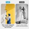 MOLLOR Paint Roller Kit with Extension Pole - 6 Pieces