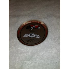 AACA Antique Automobile Club 1988 Fall Meet Metal Coaster Hershey PA Dish Tray