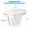 QCG Boat Scupper Drain Valve Self-Bailing Ball Fits 3/4 Inch