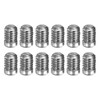 sourcing map 12 Pcs M4 x 6mm Slotted Cylindrical Pins,