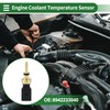 Motoforti Engine Coolant Temperature Sensor No.8942233040 Water Temperature Sensor for