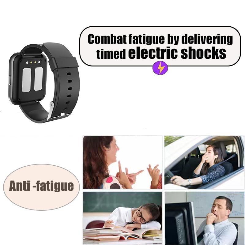Electric Shock Alarm Clock for Heavy Sleepers | Wearable Silent