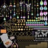 Ecoofor 500 Pcs DIY Suncatchers Kits for Adults, Crystal Sun