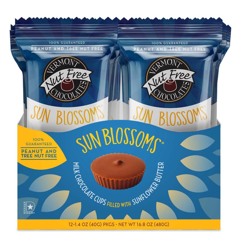 Vermont Nut Free Chocolates Sun Blossoms® (Milk Chocolate)