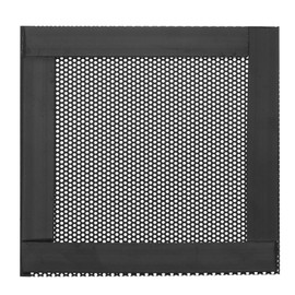 sourcing map 5PCS PC Dust Filter, 80mmx80mm PVC Computer Case Cooler Dustproof Mesh Cover Fan Grills for Computer Chassis Speaker, Black