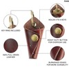 Atqana Leather Key Wrap Cover (Premium Leather) - Key Organizer