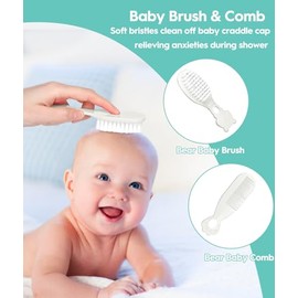 Baby Grooming Kit for Newborns, All-in-One Baby Care Essentials with Nail, Hair, Nasal and Temperature Care Tools for First-Time Parents Home and Trav