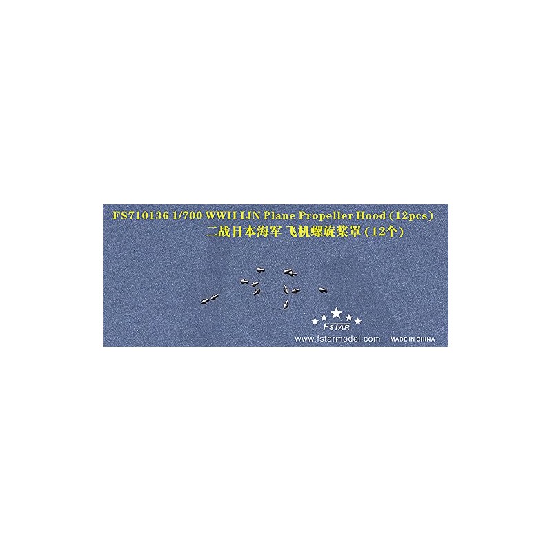 1/700 Japanese Navy Aircraft Propeller & Spinner