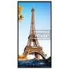 16x32 Poster Frames, 1Pcs, Plexiglass,Black Aluminum Snap Frame