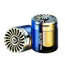 Car Aromatherapy Cup Car Perfume Air Freshener Car High-end solid Fragrance Balm - Color: ocean